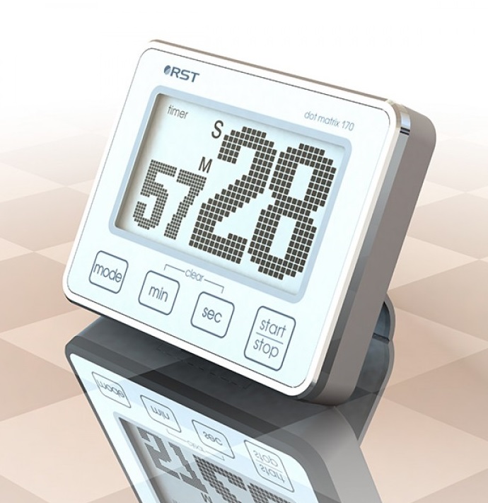 Таймер-секундомер (точечный дисплей) цифровой