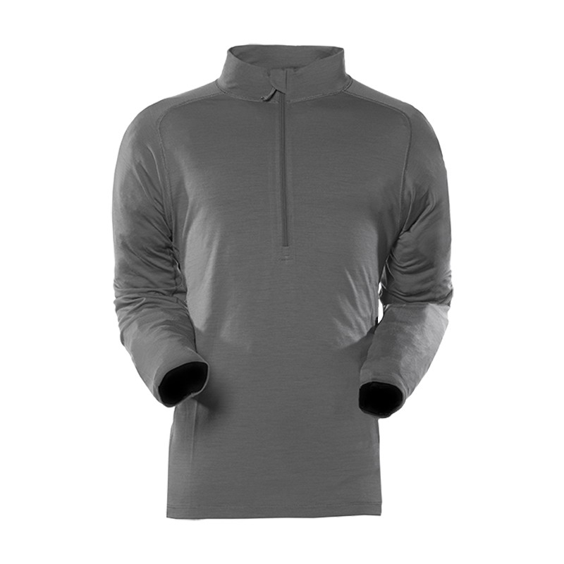 Водолазка Merino Core Zip-T, Charcoal