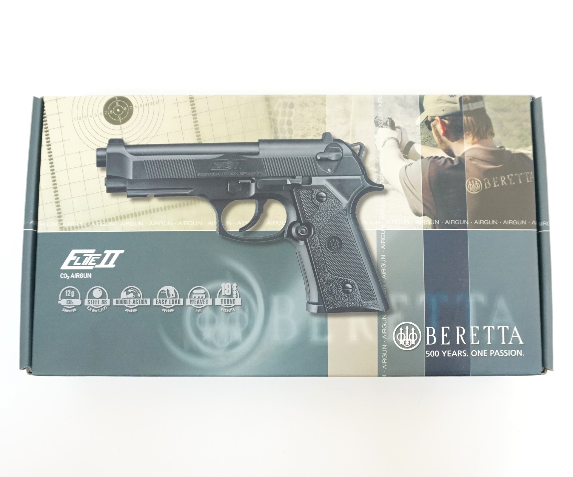 Пистолет пневматический Elite II (черн.)