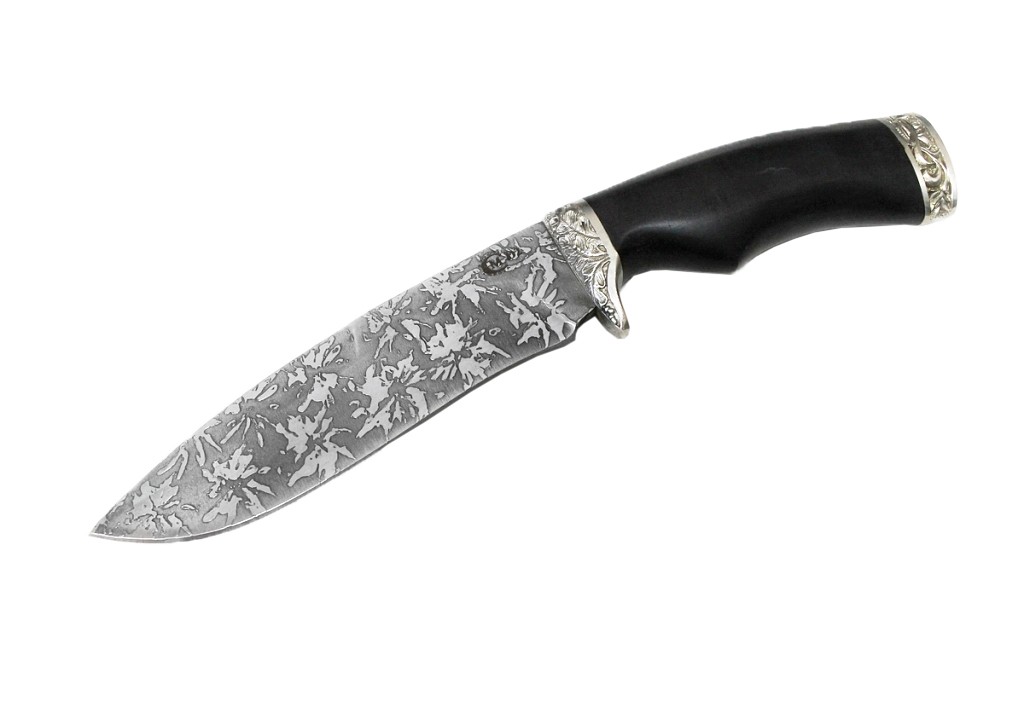 Нож Скиф ст.D2 литье черное дерево