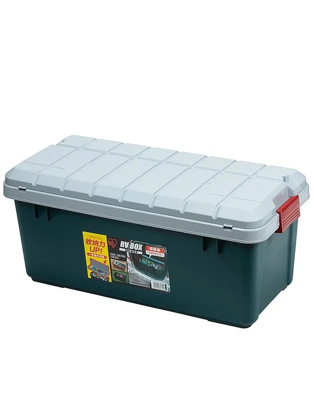 Бокс RV BOX 800 с двойной раздел крышкой, 78,5x37,5x34см, нагрузка на крышку 80 кг, емкость 80л