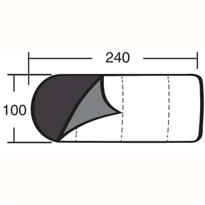 Спальный мешок "Одеяло-450 " с/подг. XL