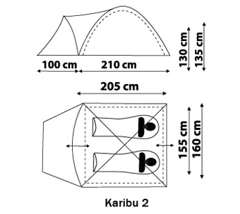 Палатка Karibu 2