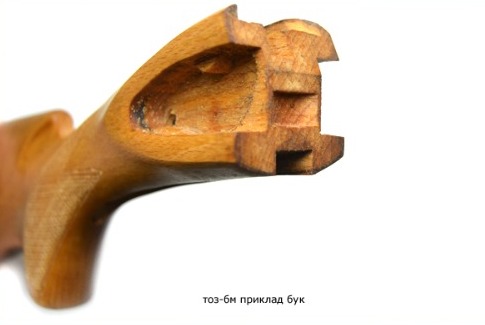 Приклад ТОЗ-БМ (бук)