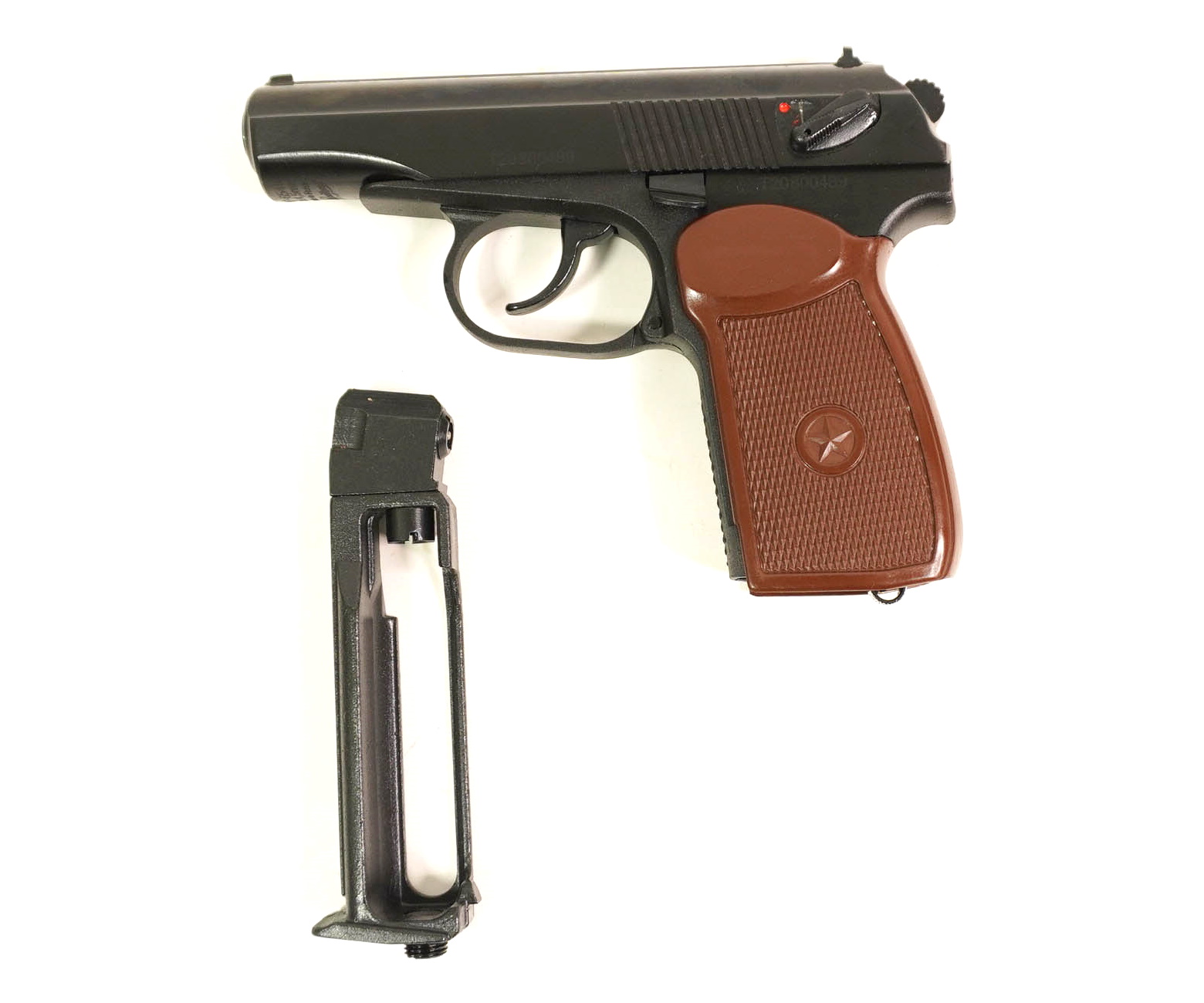 Пистолет пневматический МР-654К-20, к.4,5мм (обн.рук.)