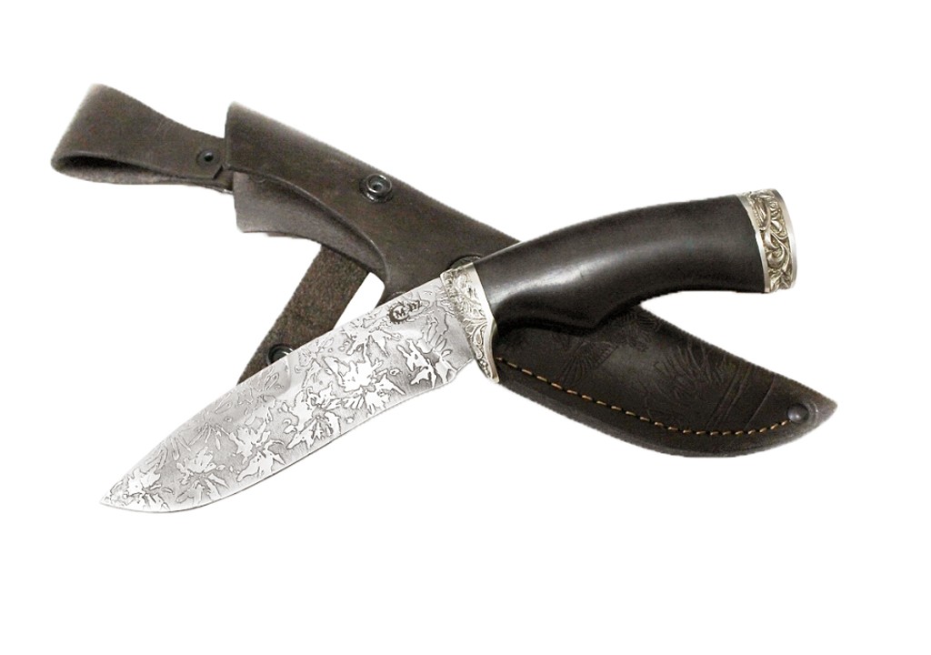 Нож Скиф ст.D2 литье черное дерево