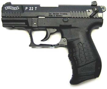 Пистолет травм. Walther P22T, к.10*22Т