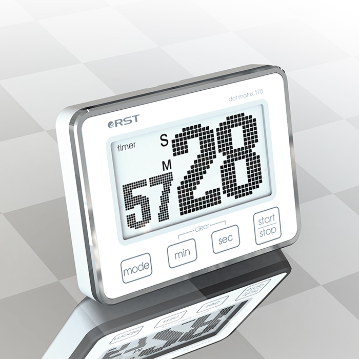 Таймер-секундомер (точечный дисплей) цифровой