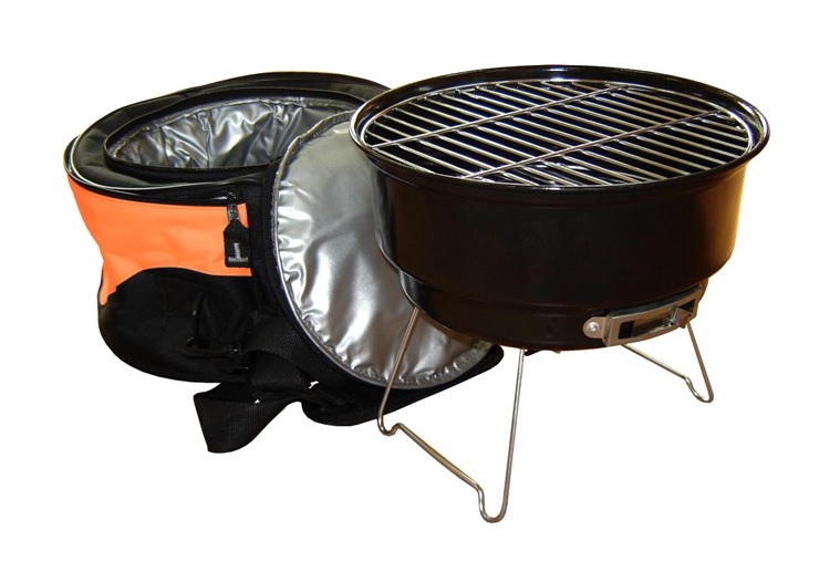 Решетка-гриль портативная в сумке-термосе